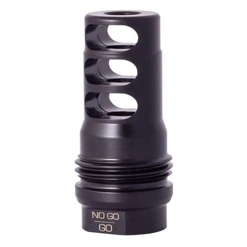 RUGGED SUPPRESSOR MB001 3 Port Brake 5/8"-24 tpi 2.16" Black RUGGED SUPPRESSOR MB001 3 Port Brake 5/8"-24 tpi 2.16" Black