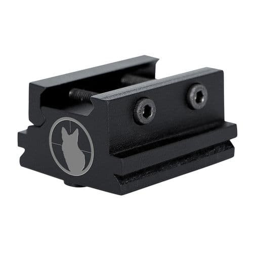 Predator Tactics 97500 DeadEye Rail Adapter Matte Black Aluminum Predator Tactics 97500 DeadEye Rail Adapter Matte Black Aluminum