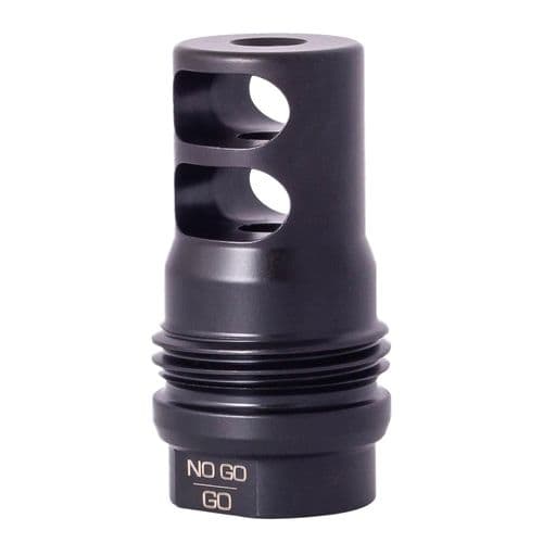 RUGGED SUPPRESSOR MB010 2 Port Brake 1/2"-28 tpi 2.16" Black RUGGED SUPPRESSOR MB010 2 Port Brake 1/2"-28 tpi 2.16" Black