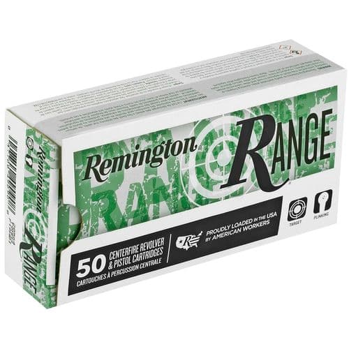 Remington Ammunition 28564 Range 9mm Luger 115 gr Full Metal Jacket (FMJ) 50 Bx/ 10 Cs Remington Ammunition 28564 Range 9mm Luger 115 gr Full Metal Jacket (FMJ) 50 Bx/ 10 Cs
