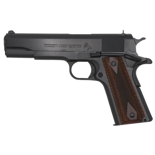 Colt Mfg O1911C38 1911 Government 38 Super 5" 9+1 Blued Blued Steel Slide Checkered Black Cherry G10 Grip Colt Mfg O1911C38 1911 Government 38 Super 5" 9+1 Blued Blued Steel Slide Checkered Black Cherry G10 Grip