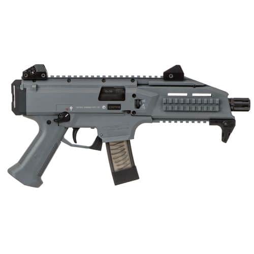CZ-USA 01356 Scorpion EVO 3 S1 9mm Luger 7.72" TB 10+1 Battleship Gray CZ-USA 01356 Scorpion EVO 3 S1 9mm Luger 7.72" TB 10+1 Battleship Gray