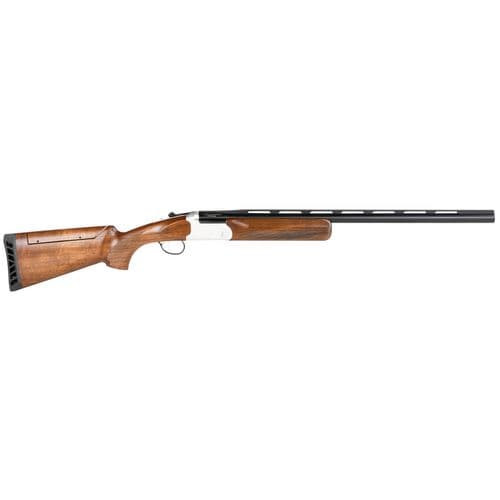 Stevens 23224 555 Compact Trap 12 Gauge 26" 1rd 3" Silver Oiled Turkish Walnut Fixed Adjustable Comb Stock Ambidextrous Hand (Full Size) Stevens 23224 555 Compact Trap 12 Gauge 26" 1rd 3" Silver Oiled Turkish Walnut Fixed Adjustable Comb Stock Ambidextrous Hand (Full Size)