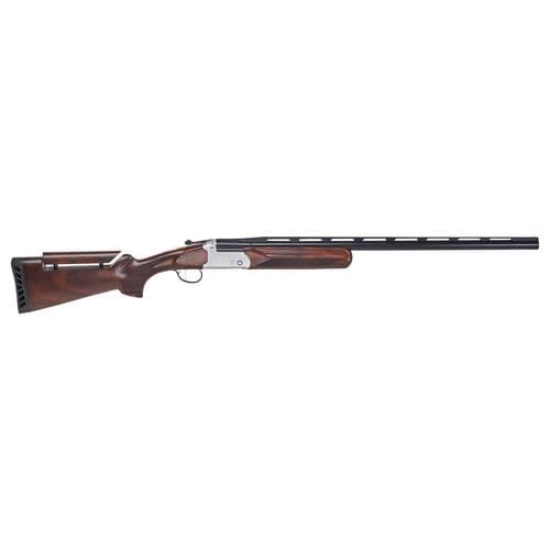 Stevens 23222 555 Trap 12 Gauge 30" 1rd 3" Silver Semi-Gloss Turkish Walnut Fixed Adjustable Comb Stock Right Hand (Full Size) Stevens 23222 555 Trap 12 Gauge 30" 1rd 3" Silver Semi-Gloss Turkish Walnut Fixed Adjustable Comb Stock Right Hand (Full Size)