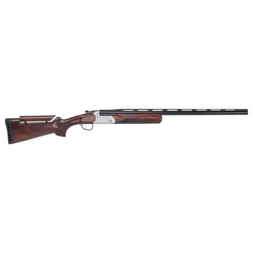 Stevens 23223 555 Trap 20 Gauge 30" 1rd 3" Silver Semi-Gloss Oiled Turkish Walnut Fixed Adjustable Comb Stock Ambidextrous Hand (Full Size) Stevens 23223 555 Trap 20 Gauge 30" 1rd 3" Silver Semi-Gloss Oiled Turkish Walnut Fixed Adjustable Comb Stock Ambidextrous Hand (Full Size)