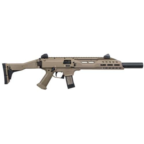 CZ-USA 08544 Scorpion EVO 3 S1 Carbine 9mm Luger 16.20" 10+1 Flat Dark Earth Folding Adjustable Stock Faux Suppressor CZ-USA 08544 Scorpion EVO 3 S1 Carbine 9mm Luger 16.20" 10+1 Flat Dark Earth Folding Adjustable Stock Faux Suppressor
