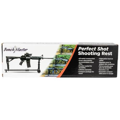 BenchMaster BMPSSR Perfect Shot Universal Black 17"-29" Steel BenchMaster BMPSSR Perfect Shot Universal Black 17"-29" Steel