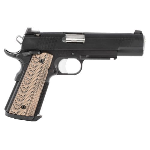 Dan Wesson 01814 Specialist 10mm Auto 5" 8+1 Black Black Duty Stainless Steel Slide Black & Brown G10 Grip Dan Wesson 01814 Specialist 10mm Auto 5" 8+1 Black Black Duty Stainless Steel Slide Black & Brown G10 Grip