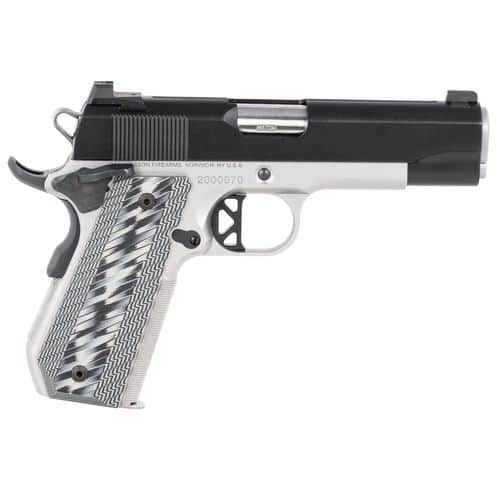 Dan Wesson 01825 V-Bob 45 ACP 4.25" 8+1 Stainless Black Duty Stainless Steel Slide Black Polymer Grip Dan Wesson 01825 V-Bob 45 ACP 4.25" 8+1 Stainless Black Duty Stainless Steel Slide Black Polymer Grip