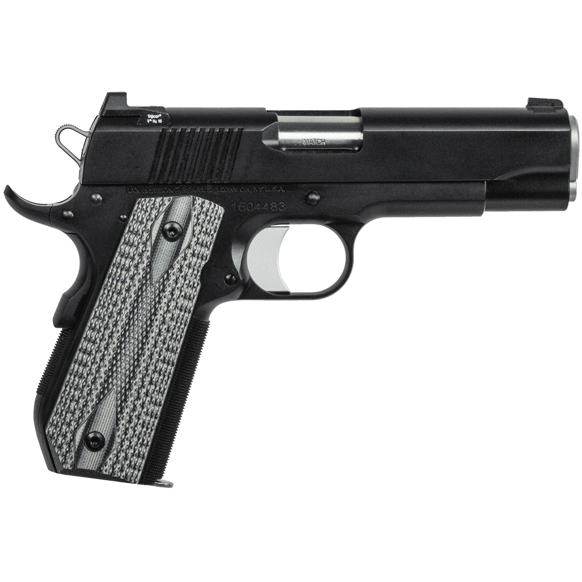 Dan Wesson 01826 V-Bob 45 ACP 4.25" 8+1 Black Black Duty Stainless Steel Slide Black Polymer Grip Dan Wesson 01826 V-Bob 45 ACP 4.25" 8+1 Black Black Duty Stainless Steel Slide Black Polymer Grip