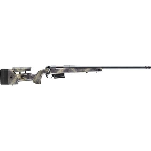 Bergara Rifles B14LM3510 B-14 HMR Wilderness 28 Nosler 5+1 26" Woodland Camo Molded with Mini-Chassis Stock Matte Blued Right Hand Bergara Rifles B14LM3510 B-14 HMR Wilderness 28 Nosler 5+1 26" Woodland Camo Molded with Mini-Chassis Stock Matte Blued Right Hand
