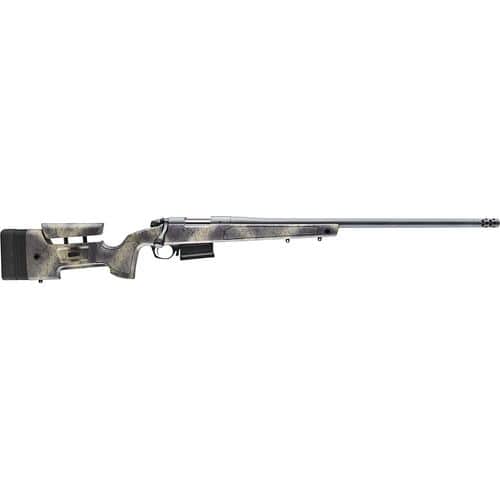 Bergara Rifles B14LM368 B-14 HMR Wilderness 300 PRC 5+1 26" Woodland Camo Molded with Mini-Chassis Stock Matte Blued Right Hand Bergara Rifles B14LM368 B-14 HMR Wilderness 300 PRC 5+1 26" Woodland Camo Molded with Mini-Chassis Stock Matte Blued Right Hand