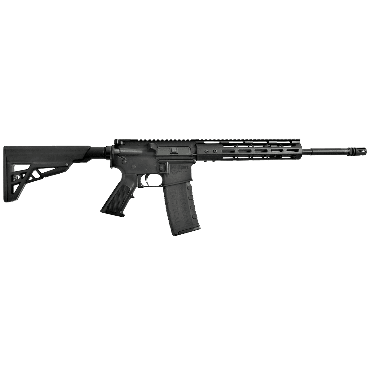 ATI Mil-Sport 300 Blackout AR-15 Semi Automatic Rifle ATI Mil-Sport 300 Blackout AR-15 Semi Automatic Rifle