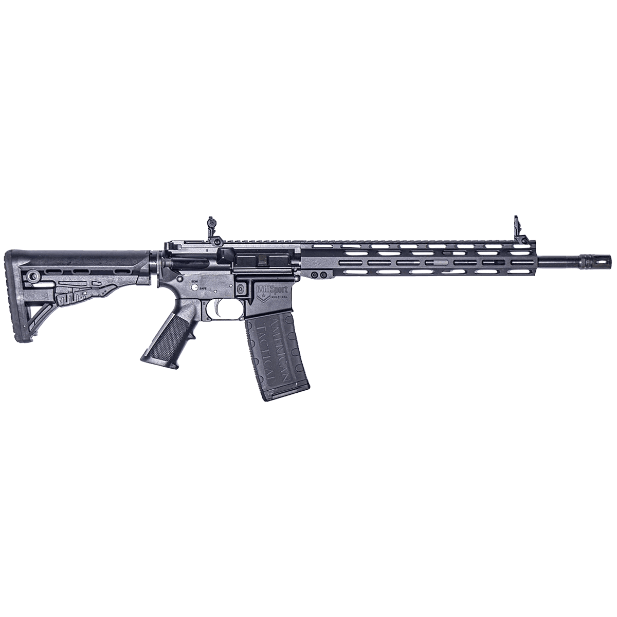 ATI Mil-Sport 300 Blackout 16" AR-15 Semi Automatic Rifle ATI Mil-Sport 300 Blackout 16" AR-15 Semi Automatic Rifle