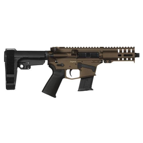 CMMG 57A1843MB Banshee 300 MK57 5.7x28mm 5" 20+1 Midnight Bronze Cerakote Black Magpul MOE Grip CMMG 6 Position RipBrace CMMG 57A1843MB Banshee 300 MK57 5.7x28mm 5" 20+1 Midnight Bronze Cerakote Black Magpul MOE Grip CMMG 6 Position RipBrace