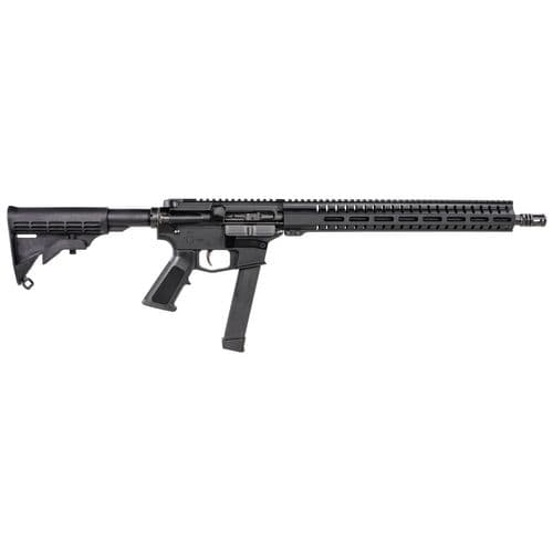 CMMG 99AE6AE Resolute 100 MKGS 9mm Luger 16.10" 33+1 Black Hard Coat Anodized 6 Position M4 Stock CMMG 99AE6AE Resolute 100 MKGS 9mm Luger 16.10" 33+1 Black Hard Coat Anodized 6 Position M4 Stock