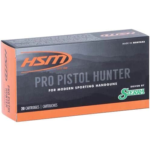 HSM 500SW9N Pro Pistol 500 S&W Mag 400 gr Jacketed Soft Point 20 Per Box HSM 500SW9N Pro Pistol 500 S&W Mag 400 gr Jacketed Soft Point 20 Per Box