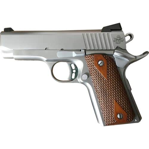Rock Island 51868 Rock Standard CS *CA Compliant 45 ACP 3.63" 7+1 Matte Stainless Steel Wood Grip Rock Island 51868 Rock Standard CS *CA Compliant 45 ACP 3.63" 7+1 Matte Stainless Steel Wood Grip