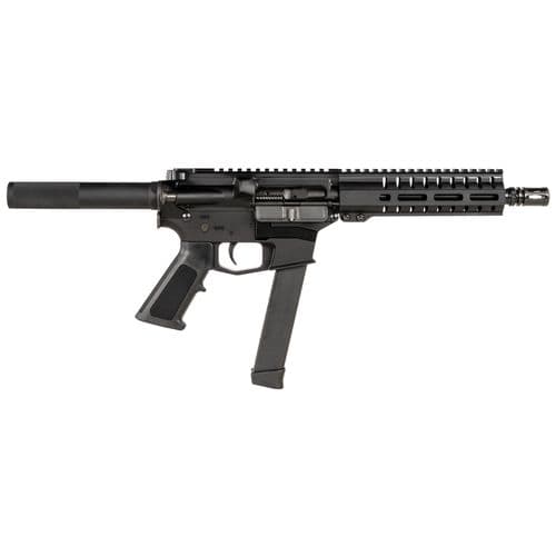 CMMG 99A5194 Banshee 100 MKGS 9mm Luger 8" 33+1 Black Hard Coat Anodized Black A2 Grip CMMG Pistol Tube CMMG 99A5194 Banshee 100 MKGS 9mm Luger 8" 33+1 Black Hard Coat Anodized Black A2 Grip CMMG Pistol Tube