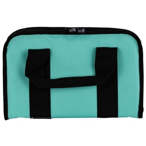 US PeaceKeeper P21122 Attache Robbin's Egg Blue Handgun 600D Polyester 13.50" L x 9" W US PeaceKeeper P21122 Attache Robbin's Egg Blue Handgun 600D Polyester 13.50" L x 9" W