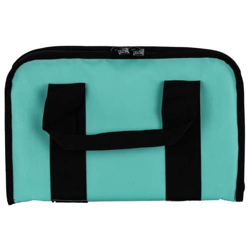 US PeaceKeeper P21122 Attache Robbin's Egg Blue Handgun 600D Polyester 13.50" L x 9" W US PeaceKeeper P21122 Attache Robbin's Egg Blue Handgun 600D Polyester 13.50" L x 9" W