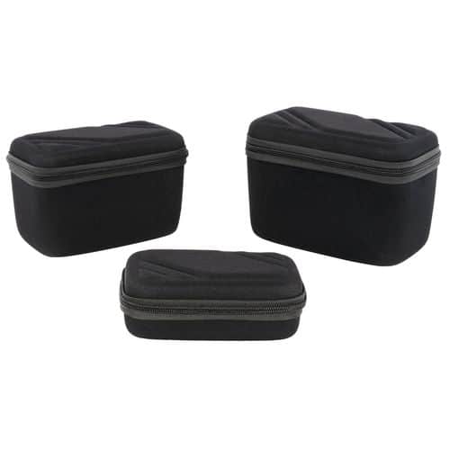 US PeaceKeeper P25020 Gear/Ammo Case Black EVA Denier Nylon (Set of 3) 8" W x 4.50" H x 5.25" D , 7.5" W x 4" H x 4.75" D , 7" W x 4" H x 2.25" D US PeaceKeeper P25020 Gear/Ammo Case Black EVA Denier Nylon (Set of 3) 8" W x 4.50" H x 5.25" D , 7.5" W x 4" H x 4.75" D , 7" W x 4" H x 2.25" D