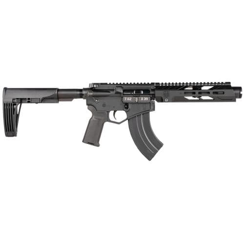 Diamondback DB15P47DS7B DB15 7.62x39mm 7" 30+1 Black Black Magpul MOE-K2+ Grip Gearhead Works Tailhook Mod2 Brace MBUS Sights Diamondback DB15P47DS7B DB15 7.62x39mm 7" 30+1 Black Black Magpul MOE-K2+ Grip Gearhead Works Tailhook Mod2 Brace MBUS Sights