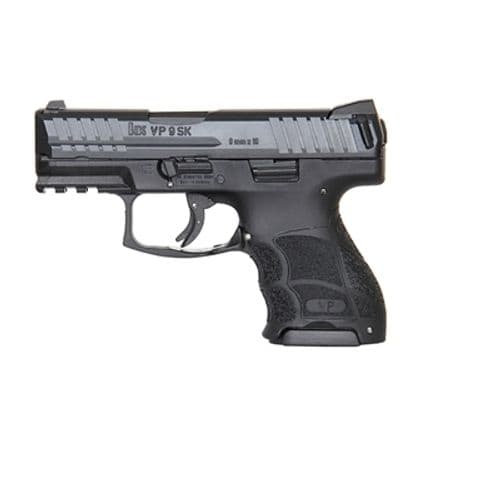 H&K VP9SK Semi Auto Pistol 9mm Luger 3.39" Barrel 10 Rounds Striker Fired Night Sights Polymer Frame Black Finish H&K VP9SK Semi Auto Pistol 9mm Luger 3.39" Barrel 10 Rounds Striker Fired Night Sights Polymer Frame Black Finish