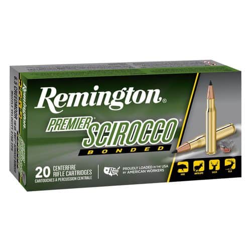 Remington Ammunition 29344 Premier Scirocco Bonded 6.5 Creedmoor 130 gr Swift Scirocco Bonded 20 Bx/ 10 Cs Remington Ammunition 29344 Premier Scirocco Bonded 6.5 Creedmoor 130 gr Swift Scirocco Bonded 20 Bx/ 10 Cs