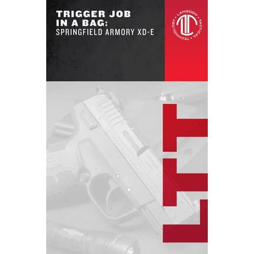 LANGDON TACTICAL TECH LTT-TJIB Trigger Job In A Bag Springfield XD-E Black Curved 12.70 lbs 12 lbs Right LANGDON TACTICAL TECH LTT-TJIB Trigger Job In A Bag Springfield XD-E Black Curved 12.70 lbs 12 lbs Right