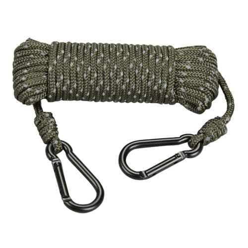 Hunters Specialties 00775 Treestand Rope Reflective OD Green 30' Long Hunters Specialties 00775 Treestand Rope Reflective OD Green 30' Long