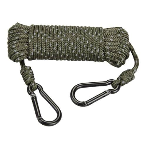 Hunters Specialties 00775 Treestand Rope Reflective OD Green 30' Long Hunters Specialties 00775 Treestand Rope Reflective OD Green 30' Long