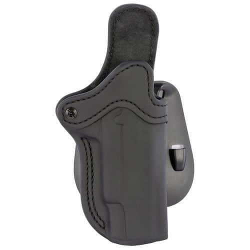 1791 Gunleather ORPDH1SBLR BH1 Optic Ready OWB 01 Stealth Black Leather Paddle Fits 4-5" 1911 1791 Gunleather ORPDH1SBLR BH1 Optic Ready OWB 01 Stealth Black Leather Paddle Fits 4-5" 1911