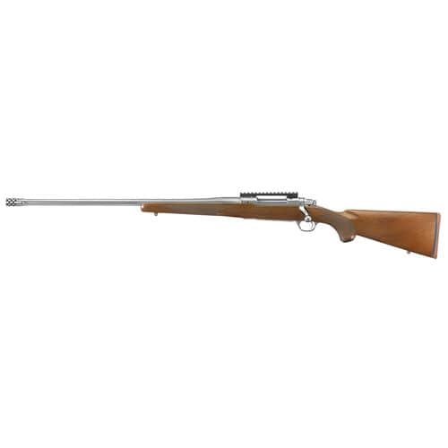 Ruger 57121 Hawkeye Hunter 300 Win Mag 3+1 24" American Walnut Satin Stainless Left Hand Ruger 57121 Hawkeye Hunter 300 Win Mag 3+1 24" American Walnut Satin Stainless Left Hand