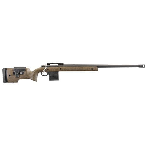 Ruger 57123 Hawkeye Long Range Target 308 Win 10+1 26" MB Matte Black Black Speckled Brown Laminate Stock Right Hand (Full Size) Ruger 57123 Hawkeye Long Range Target 308 Win 10+1 26" MB Matte Black Black Speckled Brown Laminate Stock Right Hand (Full Size)