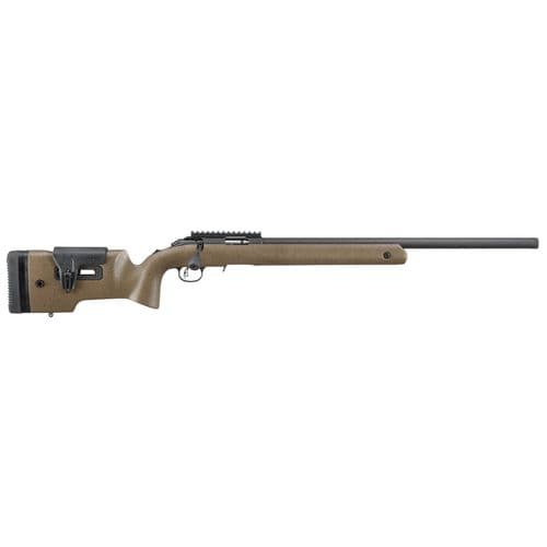 Ruger 8378 American Rimfire Long Range Target 22 LR 10+1 22" TB Matte Blued Black Speckled Brown Laminate Right Hand (Full Size) Ruger 8378 American Rimfire Long Range Target 22 LR 10+1 22" TB Matte Blued Black Speckled Brown Laminate Right Hand (Full Size)