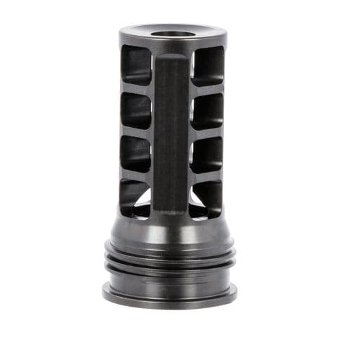 OSS SUPPRESSORS 1598 QD 338 Muzzle Brake 338 Cal 3/4"-24 tpi 2.30" Black OSS SUPPRESSORS 1598 QD 338 Muzzle Brake 338 Cal 3/4"-24 tpi 2.30" Black
