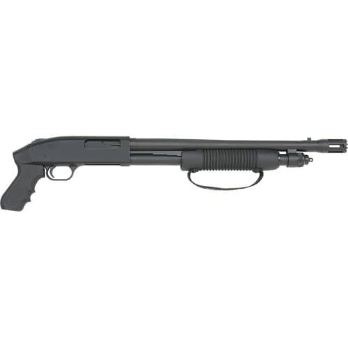 Mossberg 50697 590 Cruiser 12 Gauge 3" 6+1 18.50" Cylinder Bore Barrel Matte Blued Rec Black FLEX Pistol Grip Stock Right Hand Mossberg 50697 590 Cruiser 12 Gauge 3" 6+1 18.50" Cylinder Bore Barrel Matte Blued Rec Black FLEX Pistol Grip Stock Right Hand