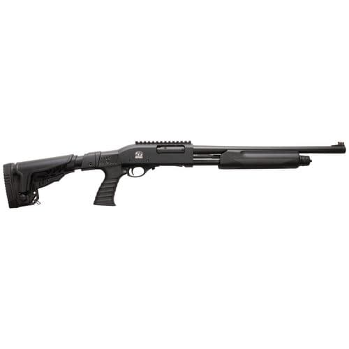 Charles Daly 930.227 301 Tactical 12 Gauge 3" 18.50" 4+1 Black Rec/Barrel Black Side Folding with Adjustable Comb Stock Right Hand Includes Rail Charles Daly 930.227 301 Tactical 12 Gauge 3" 18.50" 4+1 Black Rec/Barrel Black Side Folding with Adjustable Comb Stock Right Hand Includes Rail