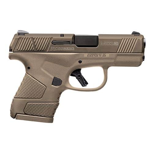 Mossberg 89009 MC1 Sub-Compact 9mm Luger 3.40" 6+1 7+1 Flat Dark Earth Mossberg 89009 MC1 Sub-Compact 9mm Luger 3.40" 6+1 7+1 Flat Dark Earth