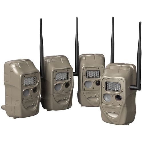 Cuddeback 11483 CuddeLink Long Range IR Brown 20 MP Resolution IR Flash SD Card Slot Memory 4 Per Pkg Cuddeback 11483 CuddeLink Long Range IR Brown 20 MP Resolution IR Flash SD Card Slot Memory 4 Per Pkg