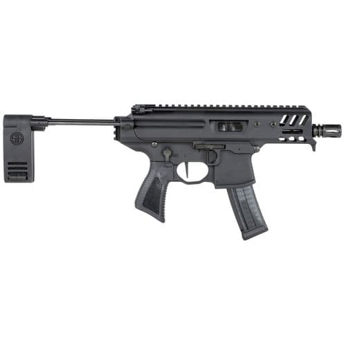 Sig Sauer PMPX4BCH MPX Copperhead 9mm Luger 4.50" 20+1 Black Elite Cerakote Black PCB Folding Stock Black Polymer Grip Sig Sauer PMPX4BCH MPX Copperhead 9mm Luger 4.50" 20+1 Black Elite Cerakote Black PCB Folding Stock Black Polymer Grip