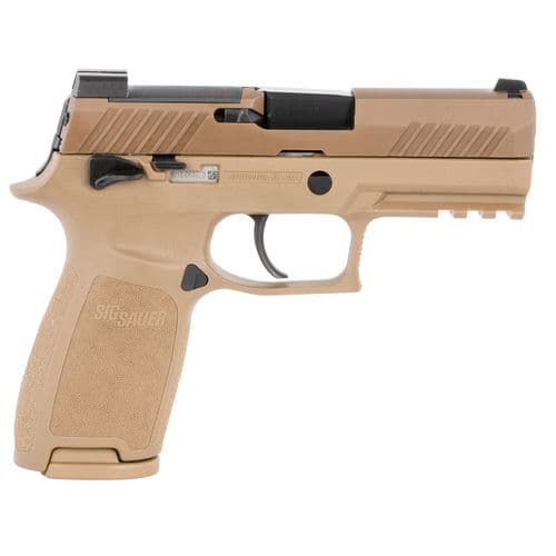 Sig Sauer 320CA9M18MS10 P320 Carry *MA Compliant 9mm Luger 3.90" 10+1 Coyote PVD Stainless Steel Black Polymer Grip Sig Sauer 320CA9M18MS10 P320 Carry *MA Compliant 9mm Luger 3.90" 10+1 Coyote PVD Stainless Steel Black Polymer Grip