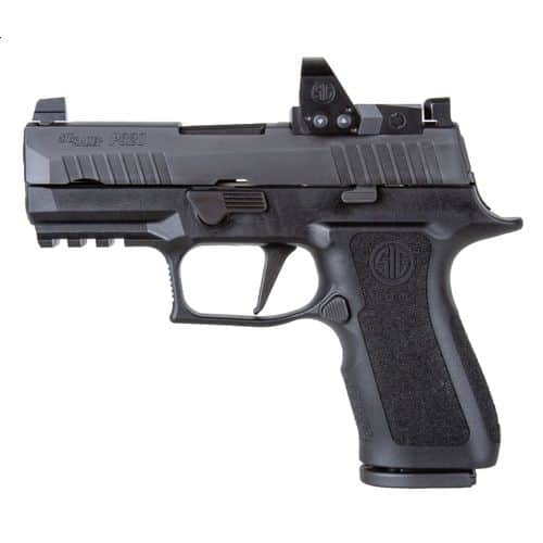 Sig Sauer 320XC9BXR3RXP10 P320 XCompact 9mm Luger 3.60" 10+1 Black Black Nitron Stainless Steel Black Polymer Grip Sig Sauer 320XC9BXR3RXP10 P320 XCompact 9mm Luger 3.60" 10+1 Black Black Nitron Stainless Steel Black Polymer Grip