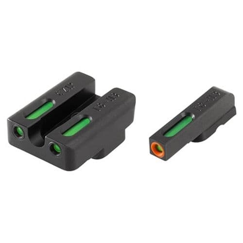 TruGlo Brite-Site TFX Pro Night/Day Tritium-Fiber Optic Orange Ring Front M&P 9, 40, Sheild Sights TruGlo Brite-Site TFX Pro Night/Day Tritium-Fiber Optic Orange Ring Front M&P 9, 40, Sheild Sights