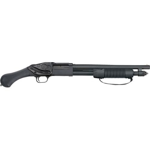Mossberg 50637 590 Shockwave 20 Gauge 3" 14.38" 5+1 Blued Black Fixed Raptor Birdshead Grip Stock Crimson Trace Laser Saddle Mossberg 50637 590 Shockwave 20 Gauge 3" 14.38" 5+1 Blued Black Fixed Raptor Birdshead Grip Stock Crimson Trace Laser Saddle