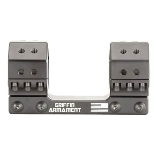 Griffin Armament SM1.18H34MM SPRM Scope Mount/Ring Combo Black Anodized Standard 34mm Tube 1.18" Mount Height 0 MOA Aluminum Tactical Rifle Griffin Armament SM1.18H34MM SPRM Scope Mount/Ring Combo Black Anodized Standard 34mm Tube 1.18" Mount Height 0 MOA Aluminum Tactical Rifle