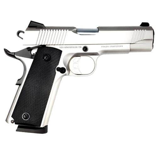 SDS Imports 1911CSS45 1911 Carry 45 ACP 4.25" 8+1 Stainless Steel Black Polymer Grip SDS Imports 1911CSS45 1911 Carry 45 ACP 4.25" 8+1 Stainless Steel Black Polymer Grip