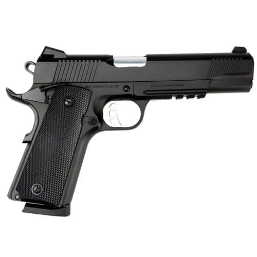 SDS Imports 1911DB45R 1911 Duty with Rail 45 ACP 5" 8+1 Black Cerakote Black Cerakote Steel Slide Black Polymer Grip SDS Imports 1911DB45R 1911 Duty with Rail 45 ACP 5" 8+1 Black Cerakote Black Cerakote Steel Slide Black Polymer Grip