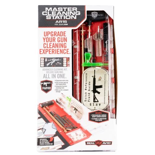 Real Avid AVMCSAR Master Cleaning Station AR15 223 Rem,5.56x45mm NATO Rifle Real Avid AVMCSAR Master Cleaning Station AR15 223 Rem,5.56x45mm NATO Rifle